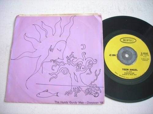 Donovan Hurdy Gurdy Man-teen Angel 1968 Ps 45