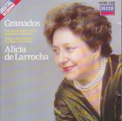 Granados : Seis Piezas Sobre Cantos Populares Espanoles
