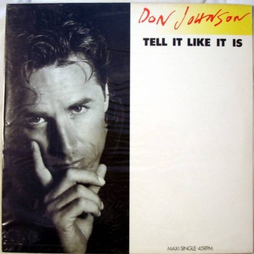 Don Johnson - Tell It Like It Is - Epic - Epc 654976 6
