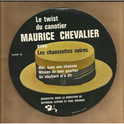 Le Twist Du Canotier / Moi, Avec Une Chanson / Mômes De Mon Quartier / Un Clochard M'a Dit