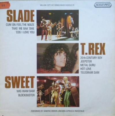 Million Copy Hit Songs Made Famous By T. Rex, Slade And Sweet