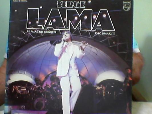 Serge Lama  Au  Palais Des Congres  Avec Simplicite