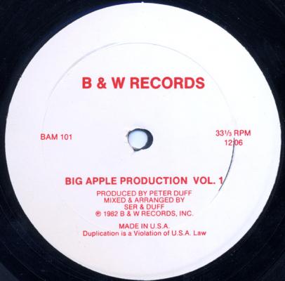Big Apple Production Vol. 1