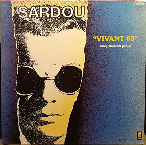 Michel Sardou Vivant 83 Vinyl Record