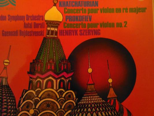 Khatchaturian Concerto Pour Violon En Ré Majeur