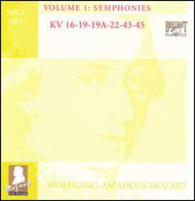 Volume 1 Cd 1 : Symphonies Kv 16-19-19a-22-43-45