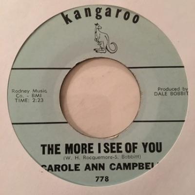 The More I See Of You