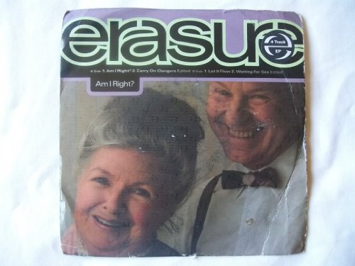 Erasure Am I Right? 7 45 4 Track Ep