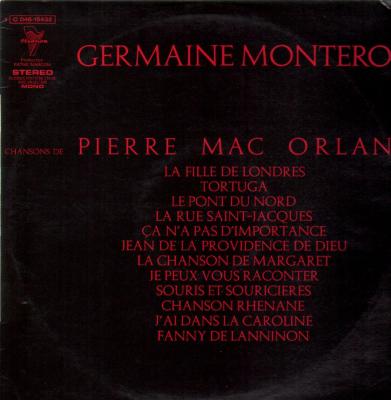Chansons De Pierre Mac Orlan