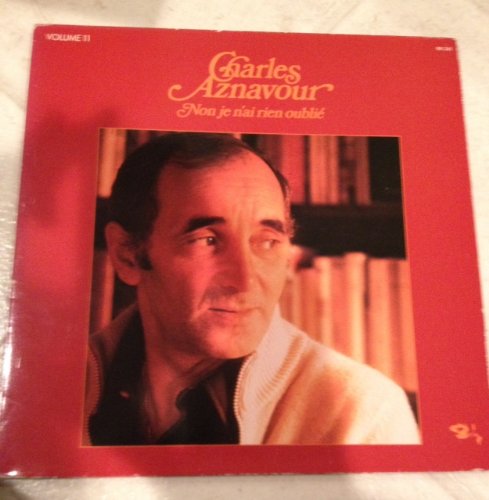 Non, Je N'ai Rien Oublié / Vinyl Record
