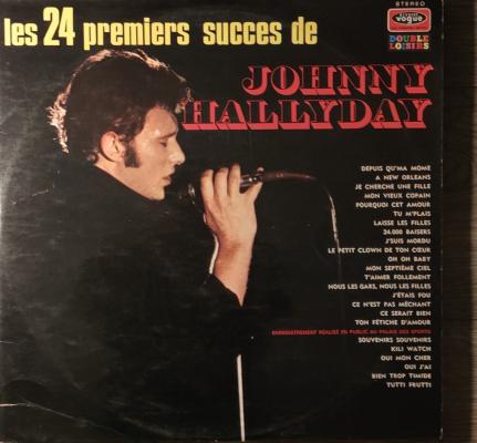 Les 24 Premiers Succès De Johnny Hallyday