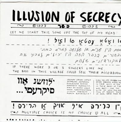 Illusion Of Secrecy