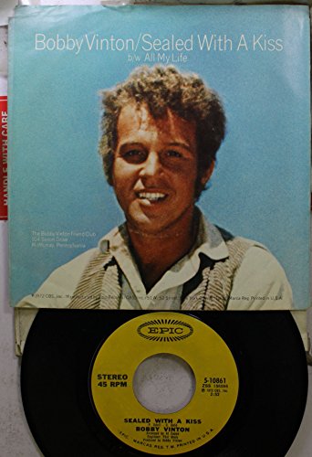 Bobby Vinton 45 Rpm Sealed With A Kiss / All My Life