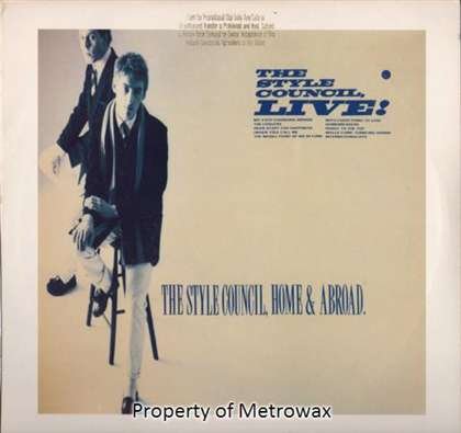 Home And Abroad - The Style Council, Live!