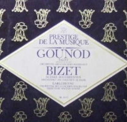 Gounod Faust (musique De Ballet) Bizet Scènes Bohémiennes L'arlésienne