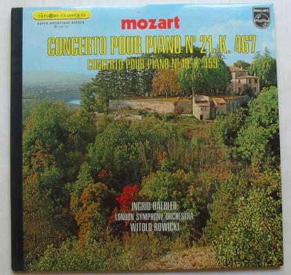 Mozart, Concerto Pour Piano N° 21, K. 467 / Concerto Pour Piano N° 19, K. 459