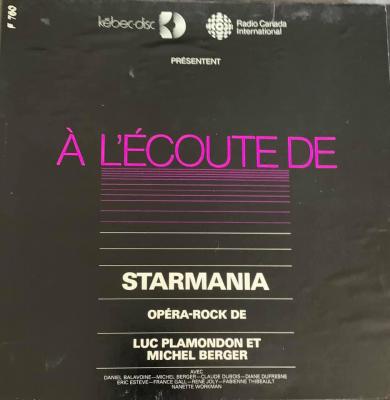 à L'écoute De Starmania