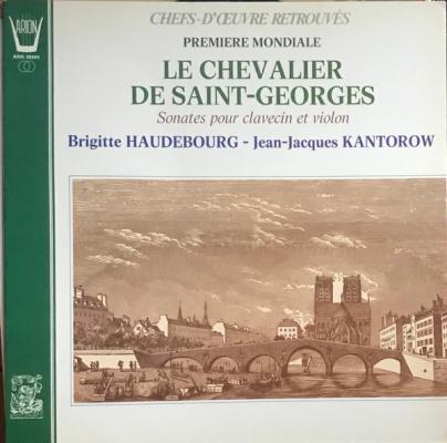 Le Chevalier De Saint-georges/ Sonates Pour Clavecin Et Violon