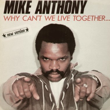 Mike Anthony: Why Can't We Live Together - Cash Records - 12'' - Ger