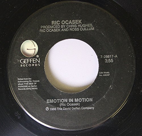 Ric Ocasek 45 Rpm Emotion In Motion / P.f.j.