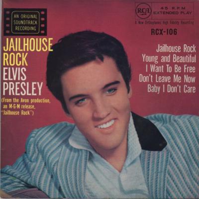 Jailhouse Rock / Young And Beautiful / I Want To Be Free / Don't Leave Me Now / Baby I Don't Care