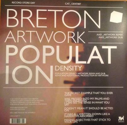 Artwork  Population Density