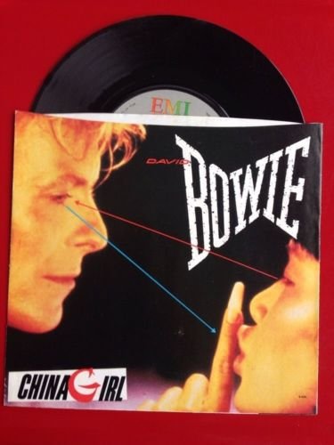 David Bowie China Girl B/w Shake It 45 Rpm B 8165