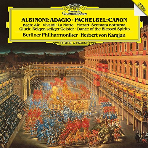 Albinoni: Adagio;  Pachelbel: Canon; Bach: Air: Vivaldi: La Notte; Moz