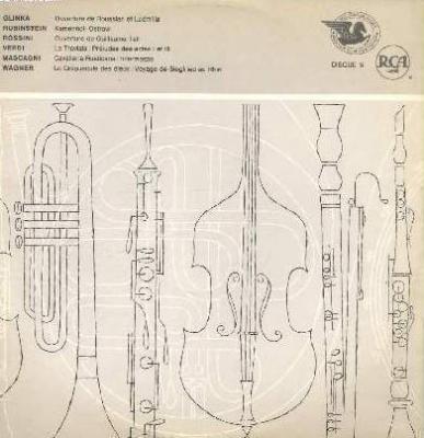Glinka, Ouverture De Roussian Et Ludmilla - Rubinstein, Kamennoï-ostrow - Rossini, Ouverture De Guillaume Tell - Verdi, La Traviata : Préludes Des Actes I Et Iii - Mascagni, Cavalerai Rusticana : Intermezzo - Wagner, Le Crépuscule Des Dieux : Voyage De Si