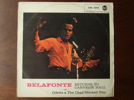 Belafonte Returns To Carnegie Hall
