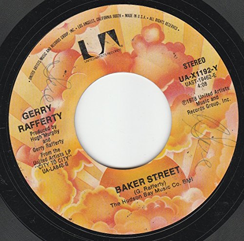 45vinylrecord Baker Street/big Change In The Weather