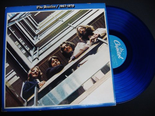 The Beatles/1967-1970 (blue Border Album) Double Gatefold Record