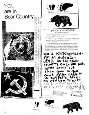 You Are In Bear Country