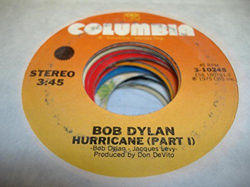 Bob Dylan 45 Rpm Hurricane (part I) / Hurricane