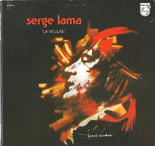 Serge Lama: La Vie Lilas Lp Vg++/nm Canada Philips 9101.016