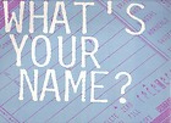 Wath's Your Name?