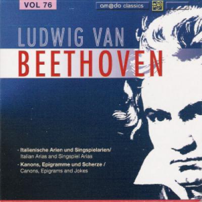 Vol 76 : Italienische Arien Und Singspielarien; Kanons, Epigramme Und Scherze  Staatskapelle Berlin, Arthur Apelt, U.a.