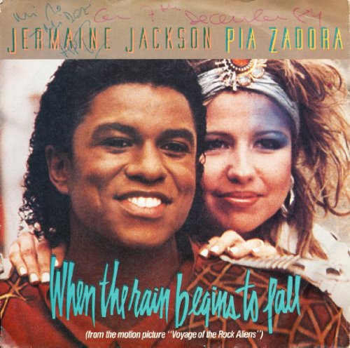 Jermaine Jackson & Pia Zadora - When The Rain Begins To Fall/follow My Heartbeat