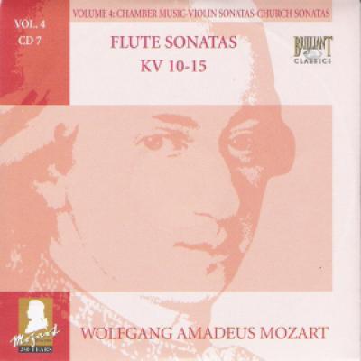 Vol 4 Cd 7 : Flûte Sonatas - Kv 10-15