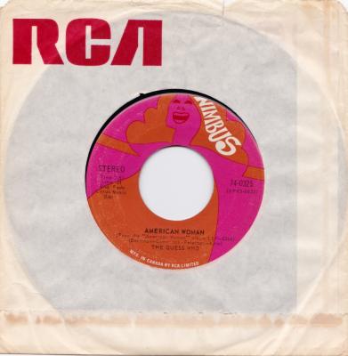 American Woman/no Sugar Tonight