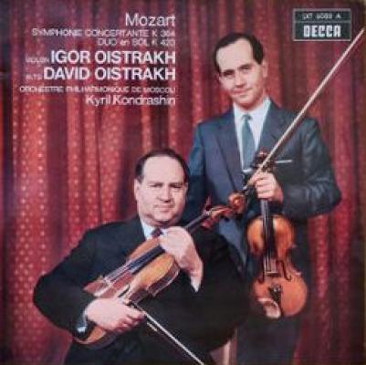 K 364, K 423 Violon Igor Oistrakh Alto David Oistrakh