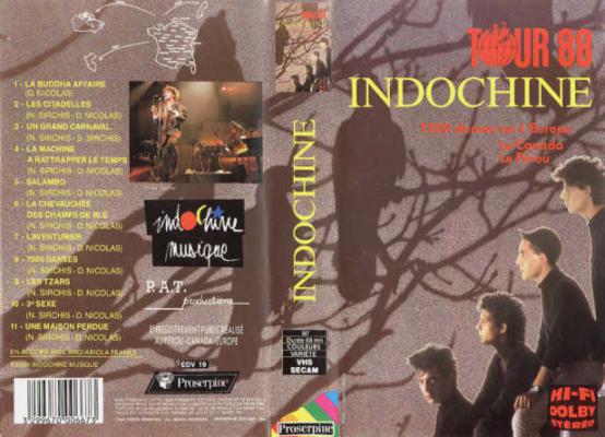 Indochine Tour 88