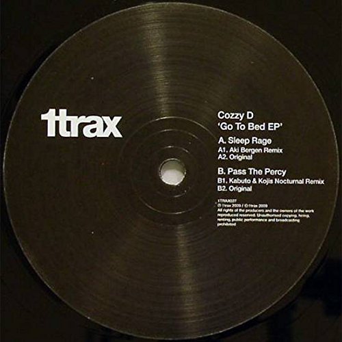 Cozzy D - Go To Bed Ep - 1trax - 1trax027
