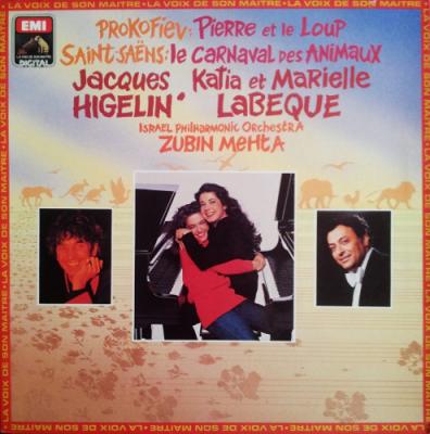 Jacques Higelin -  Katia Et Marielle Labèque - Pierre Et Le Loup / Le Carnaval Des Animaux