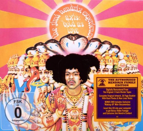 Axis Bold As Love Cd/dvd