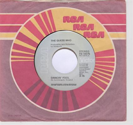 Dancin' Fool / Seems Like I Can't Live With You, But I Can't Live Without You