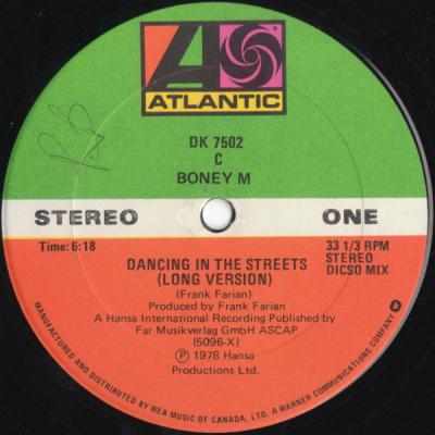 Dancing In The Streets/ Rasputin