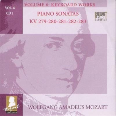 Vol 6 Cd 1 : Piano Sonatas Kv 279-280-281-282-283