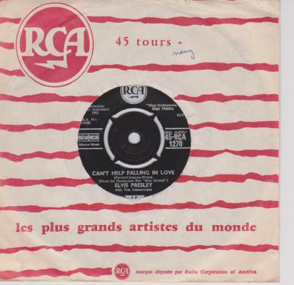 Can't Help Falling In Love / Rock-a-hula Baby