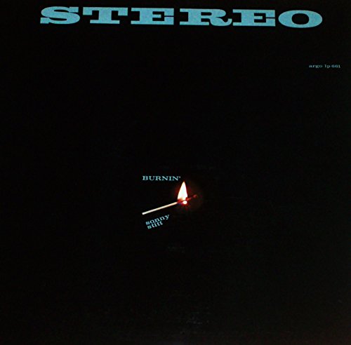 Sonny Stitt Burnin' Lp Original 1st Pressing Argo 661 Stereo Jazz Deep Groove Dg Near Mint